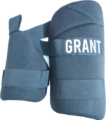 GRANT Cricket RIGHT HAND Batsman For Youth Size THIGHT Guard Cricket Thigh Guard(Black)