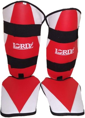 Lordz Martial Art Karate Shin foot pad, Boxing Shin pad with leg protection Boxing Head Guard