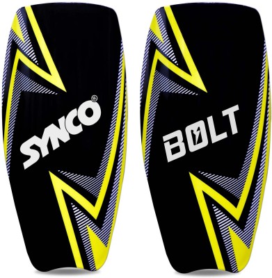 SYNCO Bolt Football Shin Guard | Protective Gear with EVA Foam for Football Matches | Football Shin Guard