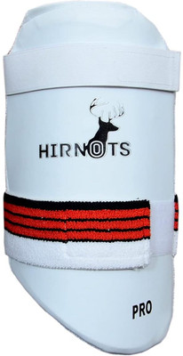 HIRNOTS™ Cricket PRO Thigh Guard for Mens's (White, Right Hand Batsmen) Cricket Thigh Guard(White)