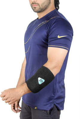 Whitedot Black Cricket Arm Guard Cricket Arm Guard(Black)