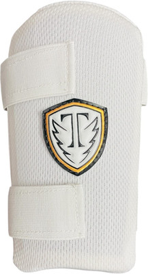 time sports Swift Arm Elbow Guard, Lightweight, Full Protection, Durable Sheet Construction, Cricket Arm Guard(White)