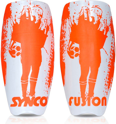 SYNCO Fusion Football Shin Guard | Protective Gear with EVA Foam for Football Matches Football Shin Guard(Multicolor)