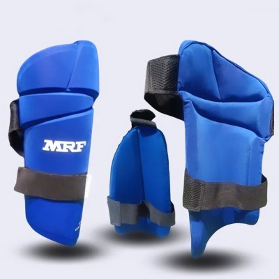 AASHRAy MRF Conqueror Double Thigh Guard ( with Inner Thigh ) Righty Cricket Thigh Guard(Blue)