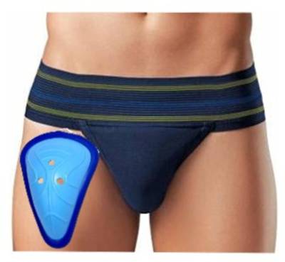 BAAZ Combo of Cricket Supporter and Abdomen Support AD Men