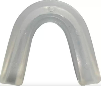 Sports Perfect Classic Boil & Bite Shield (Pack of 2) Mouth Guard(White)