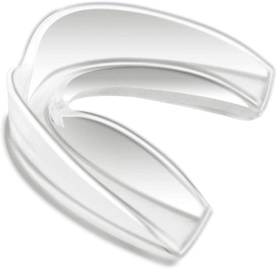 DESCTIDY Teeth Mouth Guards Maximum Protection JUNIOR Boxing Head Guard(White)