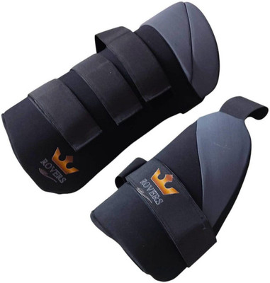 Rovers Cricket Thigh Pad Combo for Right Hand Mens Cricket Thigh Guard(Black)