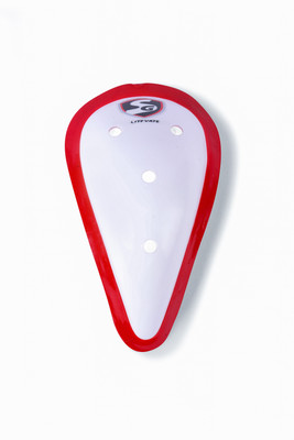 SG Abdominal Pad Litevate Abdominal Guard(White)
