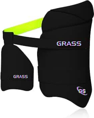 Breve Right Hands Men's 2.0 black Cricket Thigh Guard(Black)