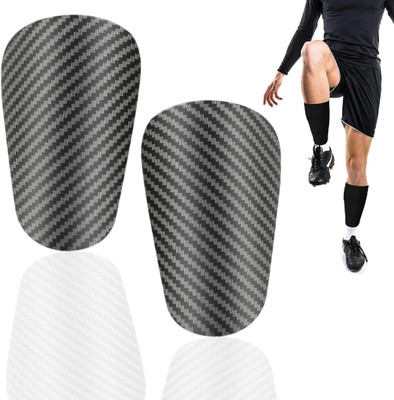 Qpets Football Shin Pads Lightweight Protective Gear for Adults and Youth Soccer Football Shin Guard(Black)