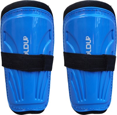 BOLDUP Football Shin Guard with Adjustable Velcro Strap Football Shin Guard(Blue)