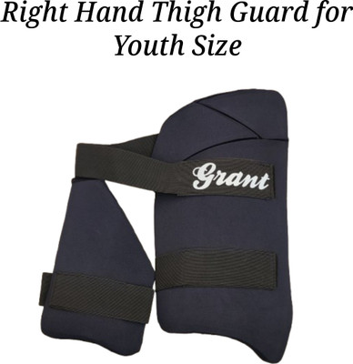 GRANT CRICKET RIGHT HAND THIGH PAD/GAURD FOR YOUTH Cricket Thigh Guard(Black)