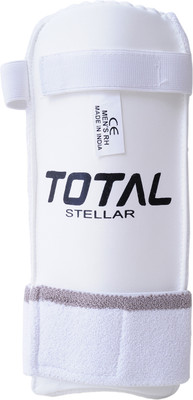Total sports & fitness Stellar Cricket Elbow Guard for Youth - Protective Arm Gear, Lightweight Cricket Elbow Guard(White)