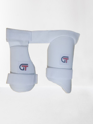 SKYSURFIG ENTERPRISES GT Right Side Men Thigh Guard white Cricket Thigh Guard