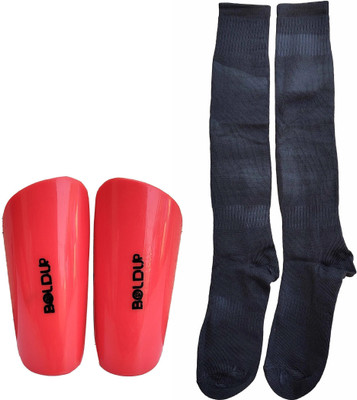 BOLDUP Shinguards for classic football, safety guards, and socks Football Shin Guard(Multicolor)