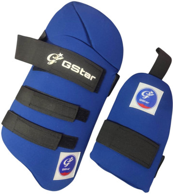 G Star Thigh Cricket Thigh Pad Combo for Left Hand Mens Cricket Thigh Guard(Blue)