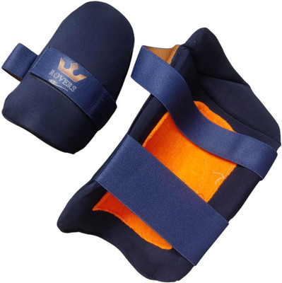 Rovers Cricket Combo Thigh Pad Youth Right Hand Cricket Thigh Guard(Blue)