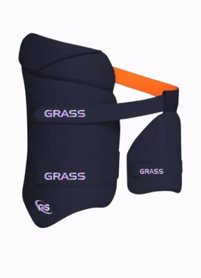 Breve Left Hand Men's 2.0 Blue orange Cricket Thigh Guard