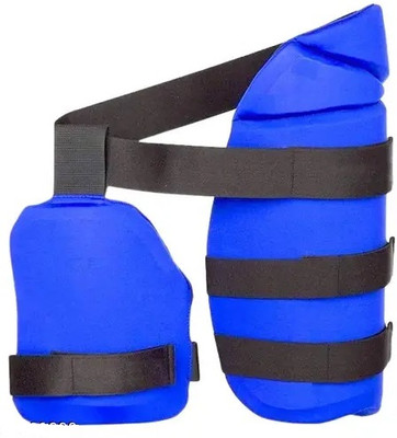 HTM Ultimate combo of thigh pad with inner pad for right hand boys Cricket Inner Thigh Guard