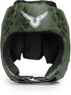 Invincible Boxing Commando Training Head Guard - M Boxing Head Guard(Brown)
