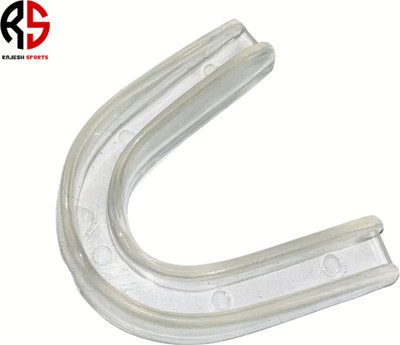 RAJESH SPORTS Mouthguard, Teeth Guard, Silicone Mouth Guard, Gel Natural Gumshield Mouth Guard(Multicolor)