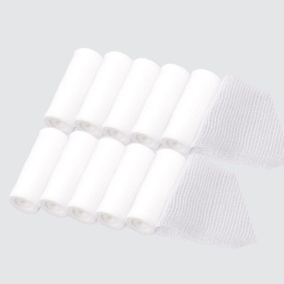 GIMN MEDSURG GM-RB-003/10 Non-Sterile Gauge Roll(7.5 cm 10 yd 10 Rolls)
