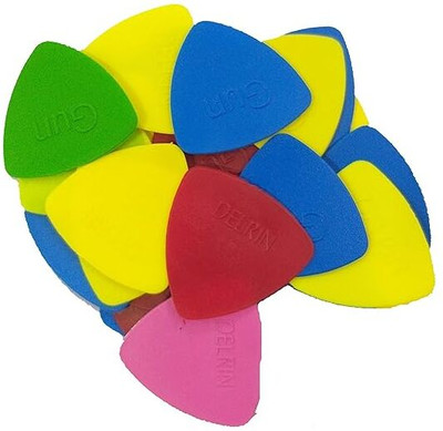 HS Internet Celluloid + ABS Guitar Pick(Pack of 10)