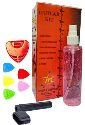 beatbox GUITAR CLEANER WINDER PICKS AND COTTON A9 Guitar Pick(Pack of 5)