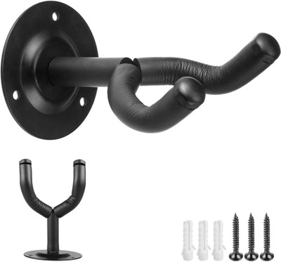 BLUEBERRY R-501, Guitar Metal Hanger and Guitar Wall Mount Bracket Holder with Screws, Wall Hanger(Used for: Acoustic Guitar)