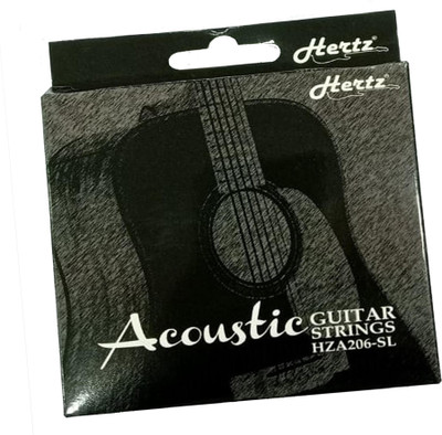 Hertz Acoustic ADVANCE WITH BRIDGE PIN 06 HZR MDA10 Guitar String(6 Strings)