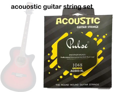 MUSIKING Acoustic PULSEE ACOUSTIC STRING AGS03XL AB13 Guitar String(6 Strings)