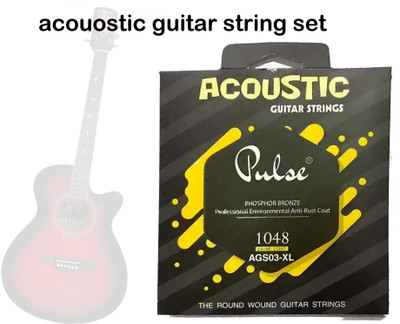 MUSIKING Acoustic PULSEE ACOUSTIC STRING AGS03XL AB16 Guitar String(6 Strings)