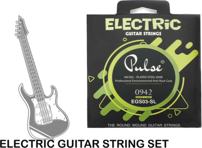 MUSIKING Electric PULSE ELECTRIC STRING SET EGS03 SL MGA36 Guitar String(6 Strings)