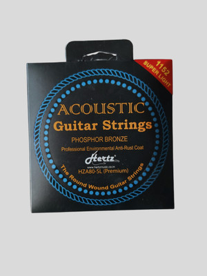 HMCMUSICAL Acoustic Hertz Acoustuc HZA80 SL Guitar String (6 Strings) Guitar String(6 Strings)