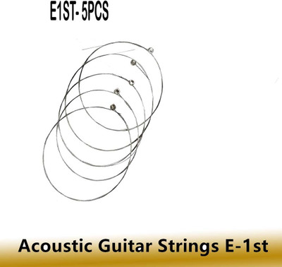 MUSIKING Acoustic 1ST E STRING FOR ACOUSTIC GUITAR MODL12 Guitar String(5 Strings)
