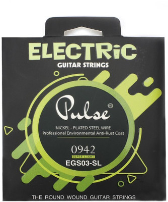beatbox Electric PULSE ELECTRIC STRING SET EGS03 SL MGA47 Guitar String(6 Strings)