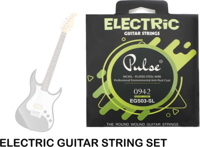 music galaxy Electric PULSE ELECTRIC STRING SET EGS03 SL MGA14 Guitar String(6 Strings)