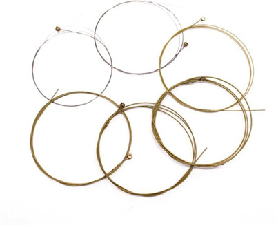 Flare Acoustic Acoustic Strings Set (1 Set of 6 strings) ACOUSTIC GUITAR STRING SET (6 Strings) Guitar String(Pack of 6, 6 Strings)