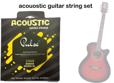 beatbox Acoustic PULSEE ACOUSTIC STRING AGS03XL AB10 Guitar String(6 Strings)