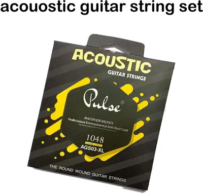 beatbox Acoustic PULSEE ACOUSTIC STRING AGS03XL AB32 Guitar String(6 Strings)