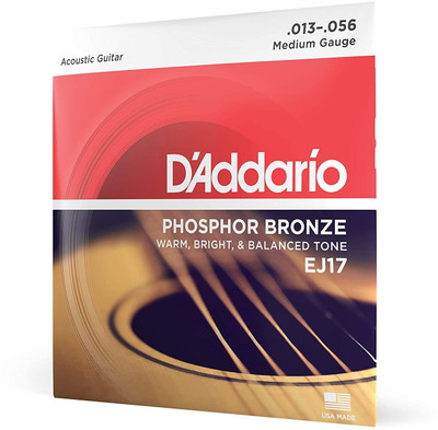 D'ADDARIO Acoustic EJ17 Guitar String(6 Strings)