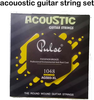 beatbox Acoustic PULSEE ACOUSTIC STRING AGS03XL AB25 Guitar String(6 Strings)