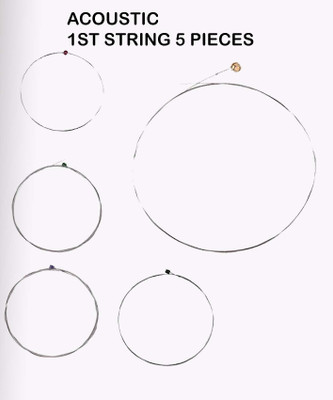 HOUSE OF COMMON Acoustic ACOUSTIC E1ST STRING 5 PCS MDCL A29 Guitar String(5 Strings)