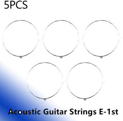 MUSIKING Acoustic 1ST E STRING FOR ACOUSTIC GUITAR MODL02 Guitar String(5 Strings)