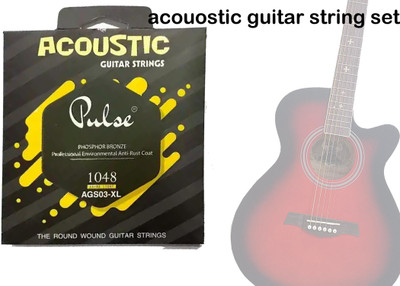 beatbox Acoustic PULSEE ACOUSTIC STRING AGS03XL AB41 Guitar String(6 Strings)
