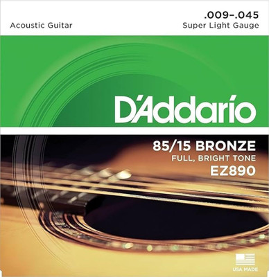 D'ADDARIO Acoustic EZ890 Guitar String(6 Strings)