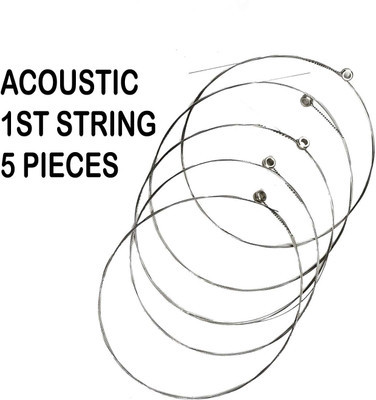 beatbox Acoustic 1ST E STRING FOR ACOUSTIC GUITAR MODL13 Guitar String(5 Strings)