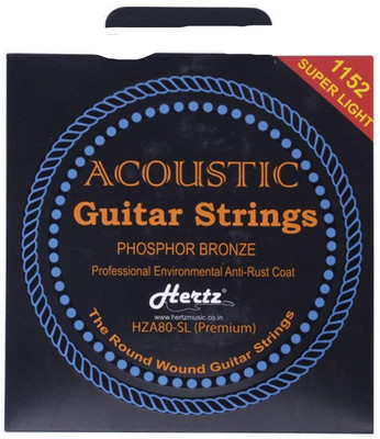 Hertz Acoustic PREMIUM STRING Guitar String(6 Strings)