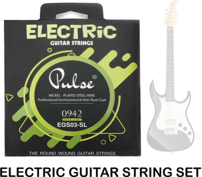 MUSIKING Electric PULSE ELECTRIC STRING SET EGS03 SL MGA49 Guitar String(6 Strings)